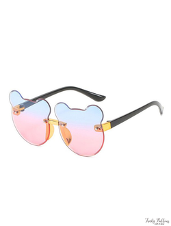 Очки карнавальные "Мишка Тоус", дизайнерская коллекция / стекло, металл