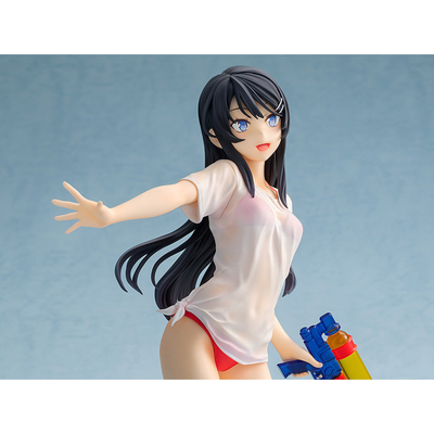 Фигурка 1/7 Маи Сакурадзима (Sakurajima Mai Water Gun Date Ver.)