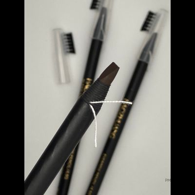 Эскизный карандаш коричневый с щеточкой