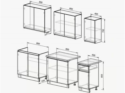 Стиль кухня 2.0 кухонный гарнитур Графит