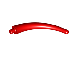 Dinosaur Tail End Section / Horn, Red (40379 / 4160020 / 4175016 / 6018583 / 6253828)