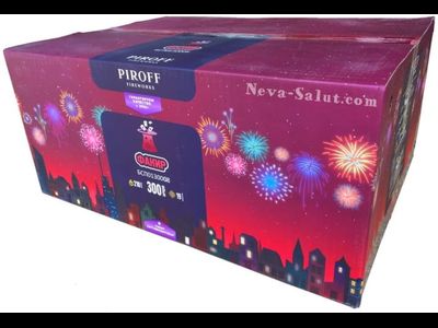 Батарея салютов ФАКИР БСП0130008 PIROFF | Neva-Salut.com