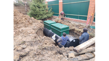 Спуск в котлован прошел успешно!