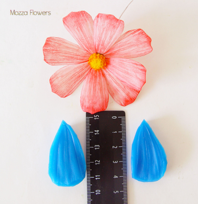 "Лепесток космеи" силиконовый молд (вайнер)