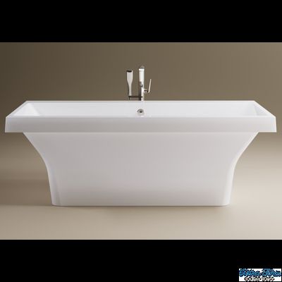 Astra-Form ванна Лотус Solid Surface 185/85 см белая матовая