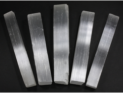 Селенит (гипс), в ассортименте, Россия, Урал (95-100 мм, 37-40 г) №28882