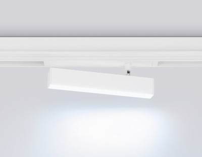 Управляемый светодиодный светильник для шинопровода Magnetic 220V диммируемый 3000-6400K GL 1321 WH белый 12W (Без ПДУ)