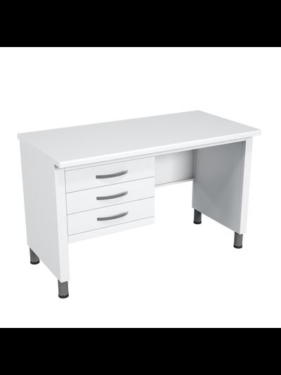 Стол врача металлический (высота 770 мм) СМЛ-3.0