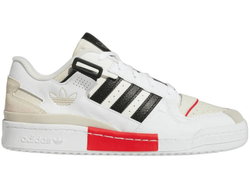Adidas Forum Low Exhibit White (Белые с черным) фото