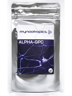 Alpha-GPC 30 caps 500 mg My nootropics (холина альфосцерат, глиатилин, ноотроп) купить