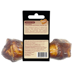 Лакомство Мнямс для собак Пармская косточка, размер XXL, 120 г