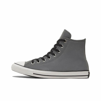 Кеды Converse Hi Vis Chuck Taylor All Star кожаные серые высокие