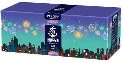 Батарея салютов КОЛУМБ (0,8" / 160 залпов)