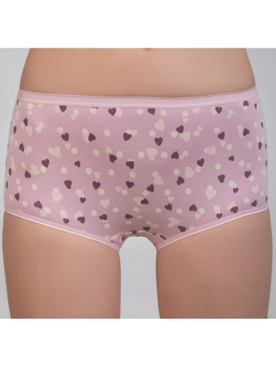 Трусы женские высокий бок Baykar - 8817 розовый