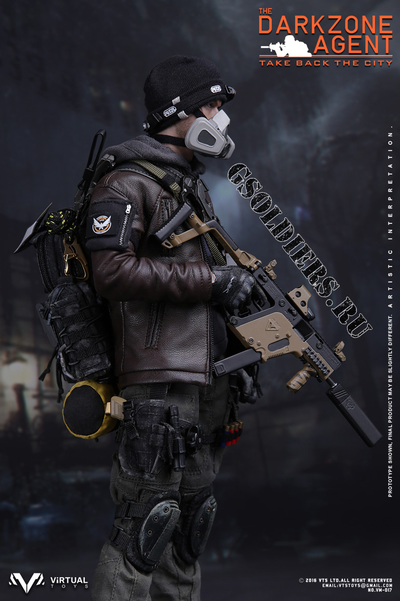 Коллекционная фигурка 1/6 THE DARKZONE AGENT (Tom Clancy's The Division) ( VM-017)  - VTS Toys