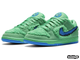 Grateful Dead Nike SB Dunk Low Green Bear (40-45)