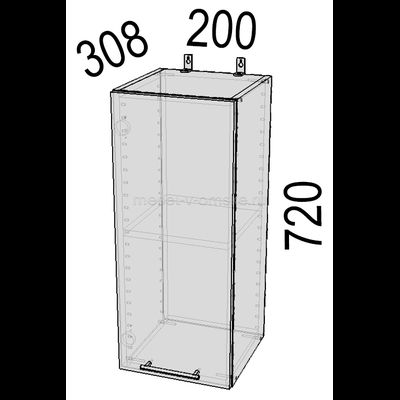 Шкаф кухонный Монс А-20 (200)