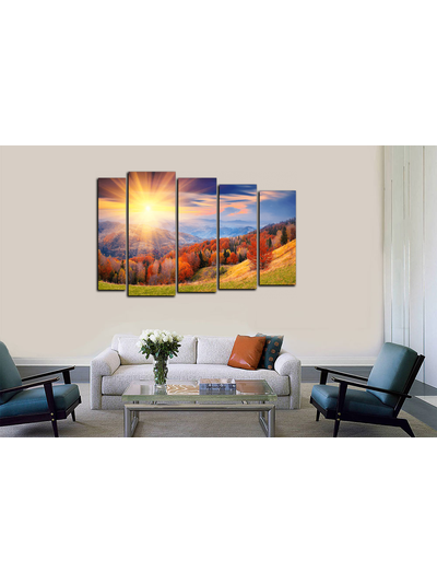 Модульная картина &quot;Просторы лесов&quot;