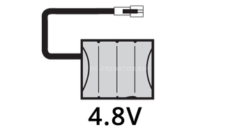 АККУМУЛЯТОР 4.8V NI-MH/CD