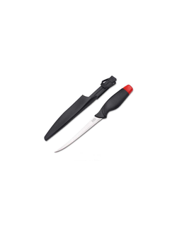 Нож разделочный/нетонущий "филейный" с  пластиковой ручкой 15 (лезвие) см  5шту