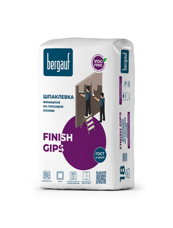 Шпатлевка Bergauf Finish Gips финишная (18кг/м)