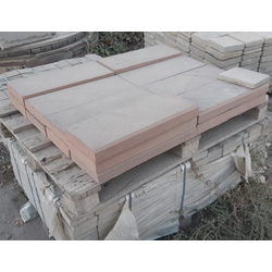 Бордюр с фаской, красный