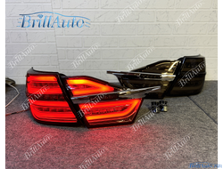 Стопы Toyota Camry 55 стиль Mercedes черные тонированные