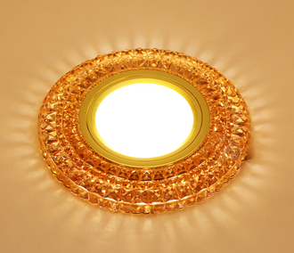 Светильник MR16 K1105L-5 коричневый золото