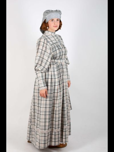 Платье "Поморское" в клетку