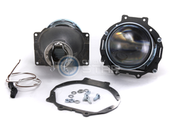 Комплект Hella R Old H7/D2 с рамками для замены штатных ксеноновых / галогенных линз автомобиля Mitsubishi Pajero 4 (2006 - 2014)