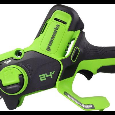 Мини пила аккумуляторная цепная Greenworks G24MCS10