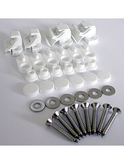 Петли для противомоскитных сеток, кремовые