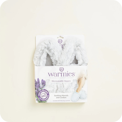 Тапочки-грелки для ног MARSHMALLOW (серые)