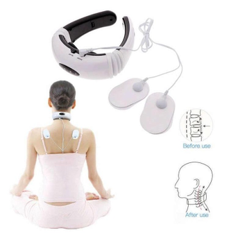 Электростимулятор массажер для шеи физиотерапия Cervical vertebra Neck Massager KL-5830