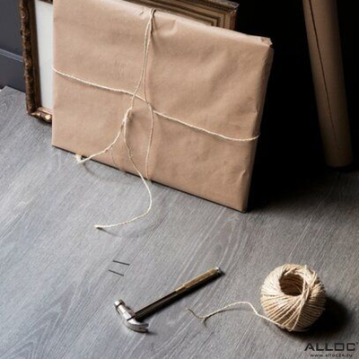 Декор ламината Alloc Grand Avenue Мэдисон Авеню 9001 в интерьере детально