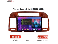Штатная магнитола FarCar для Toyota Camry 5 XV 30 (2001-2006) на Android 12