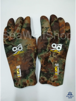 Перчатки неопреновые 3мм AquaDiscovery Camostretch BROWN р.XXL