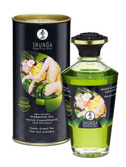 Масло интимное массажное Экзотический зеленый чай 100 МЛ