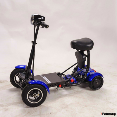 Трицикл GreenCamel Кольт 815 (36V 15,6Ah 2x400W) FAT Красный