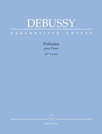 Debussy, Claude Preludes for Piano 2 Livre