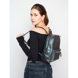 Женский кожаный рюкзак Anzolla Premium northern lights 
(арт. 3040-57)