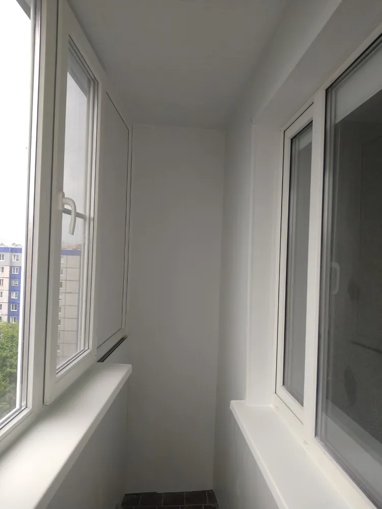 остекление балкона и отделка панелями ПВХ в г.Владимире, ул.Василисина, 11