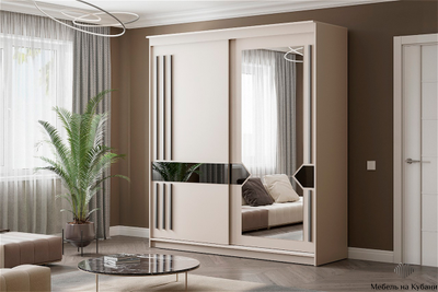 Шкаф-купе № 25 Меланж 200 см