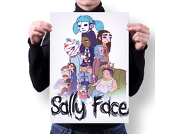 Плакат Sally Face, Салли Фейс №49