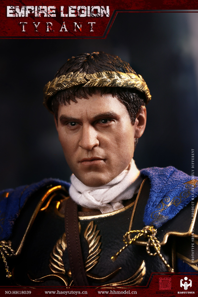 Император Коммод (Хоакин Феникс, "Гладиатор") - КОЛЛЕКЦИОННАЯ ФИГУРКА 1/6 Imperial Legion Tyrant Black Gold Deluxe Edition (HH18039) - HHmodel x HaoYuTOYS