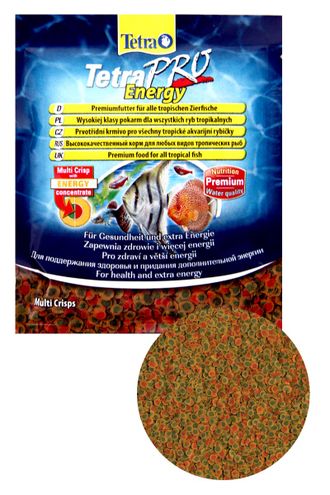 Корм для тропических рыб TetraPro Energy чипсы 12г