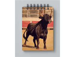 Блокнот с символикой "Быка" №1