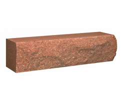 Кирпич гиперпрессованный рваный ложковый красный М250