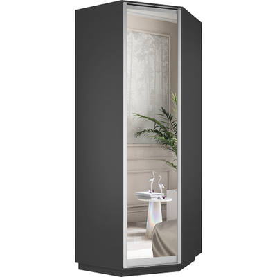 Шкаф угловой Ронда с зеркалом венге (ИЦ)