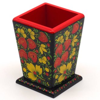 Карандашница Хохлома